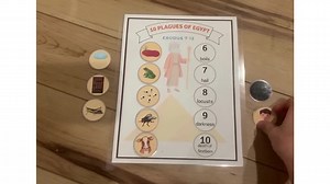 10 Plagues of Egypt Activity, Sunday School Bible Lesson, Printable Memory Matching Game, Passover, Moses Plagues Scripture Story, Parashah - Etsy