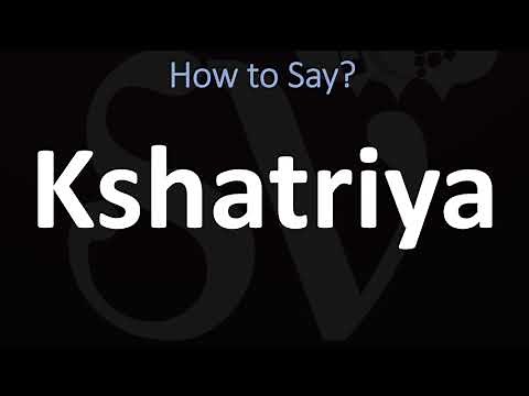 How to Pronounce Kshatriya? (CORRECTLY)