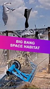 Watch this intense ultimate burst pressure test of an inflatable habitat prototype! On September 14, 2022, NASA, Sierra Space, and ILC Dover pushed a 1/3-scale LIFE habitat to its limits at Johnson Space Center—reaching 192 psi before failure, surpassing safety thresholds. This critical step proves the strength of flexible, woven structures for future Lunar Surface Habitats and Mars transit modules under NASA's Artemis program, paving the way for safe human exploration beyond Earth. #NASA #Artem