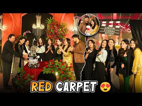 RED CARPET PY SAB BEHNO KI ENTRY ♥️ | Grand Celebration Of Hira's Success😍| Areeb Ki Winning Speech😂