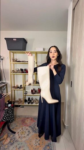 💼 GRWM Corporate Edition | Navy Blue Midi Dress (Ontre x SHEIN)