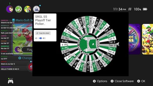 Mario Golf Super Rush SRGL - FINALS - Tier 6 Matchup