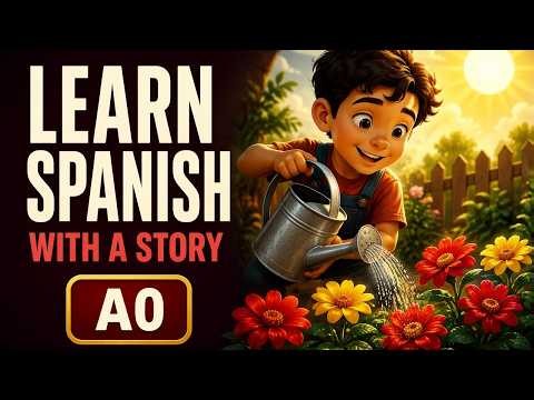 Learn Spanish Naturally | My Little Garden (A0 Story)
