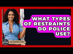 What Types Of Restraints Do Police Use? - Law Enforcement Insider