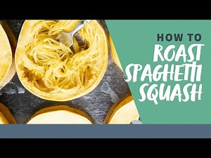 How to Roast Spaghetti Squash for the BEST Noodles!
