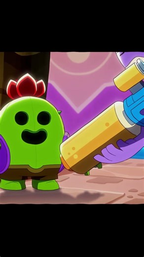 BRAWL STARS SPIKE is NOT AFRAID of ANYTHING!