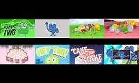 Mix of 8 videos from youtube : Every BFDI Intro Ever (Mashup)