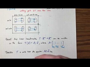 Lecture 10 - One-to-one and Onto