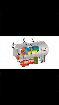 How a Fire-Tube Boiler Works #shorts #boiler #watertube