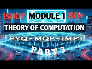 Theory of computation module 1 important topics | edu yodha |vtu 5th sem toc| vtu students 5th sem