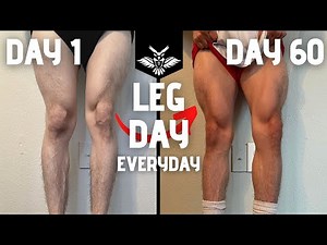 My Crazy 60 Day Leg Transformation from Skinny to Muscle