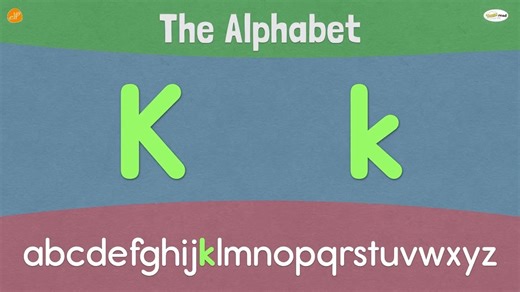 35-Letter K Early Phonics Think Read Write ELF Learning Elf Kids Videos