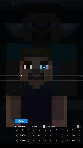 Quick WINK ANIMATION Tutorial | BB Shorts #minecraft #tutorial #blockbuster #wink
