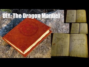 DIY: The Dragon Manuel (from How to train your Dragon)