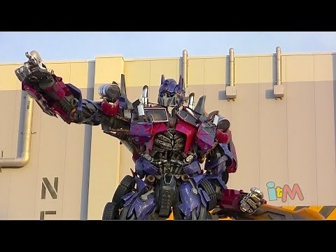 Full Transformers: The Ride 3D queue and ride POV at Universal Orlando