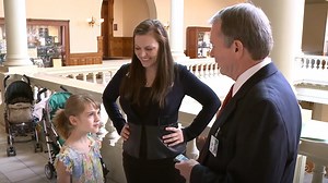 Her first word: Cheeto. Once a non-verbal toddler with autism, Ava hopes her story will help other children with special needs