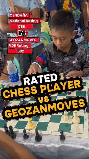 RATED chess player Vs GeozanMoves. The Most Awaited “Over-the-Board” Game🙀😱 #fblifestyle #chess #tournament #game #Checkmate | GeozanMoves