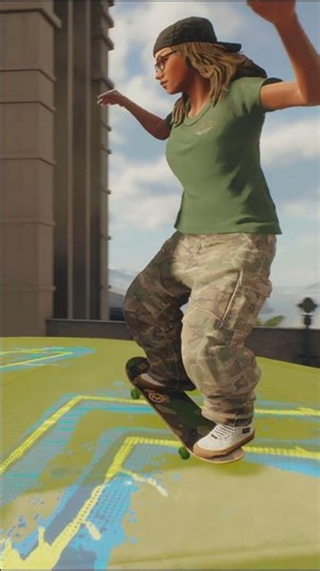 Manny-Go-Round 💫 Challenge • Own The Spot | ea skate. #gaming #tutorial #tips #tricks #pro