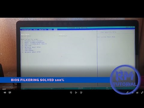 BIOS Screen Flickering problem 2021 Solve 100%