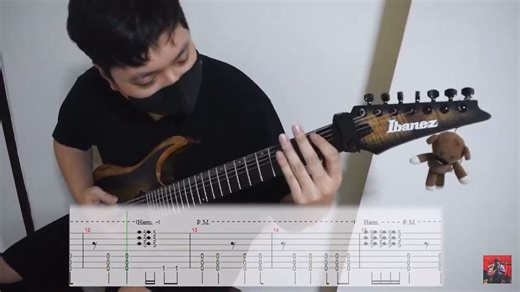 ALPHA WOLF - SUB ZERO l Guitar Cover   TABScreen 吉他谱