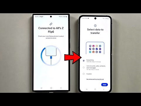 How To Transfer Data from Android,Samsung to Samsung Galaxy Z Flip 6