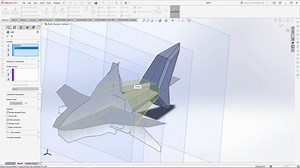 Geometric Shark - SOLIDWORKS