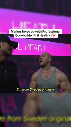 Marlon Meets Professional Bodybuilder Phil Heath