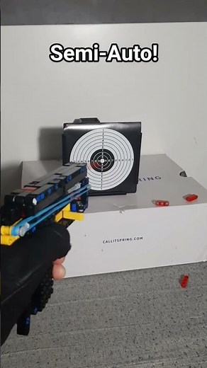 Lego 3-Stud-Wide Semi-Auto Pistol