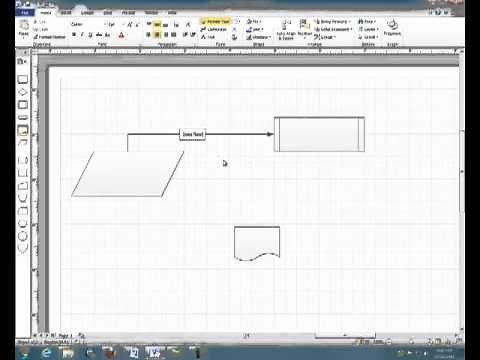 MS Visio Quickies: Adding and editing arrow text