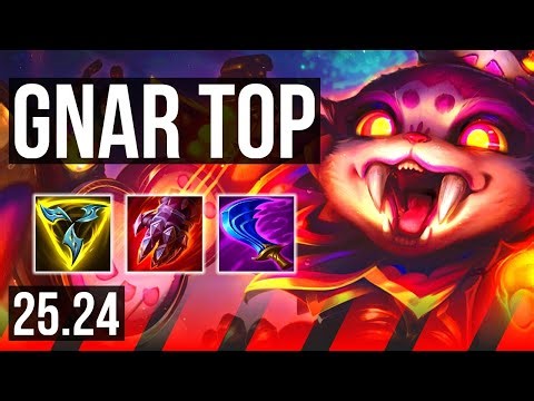 GNAR vs AATROX (TOP) | Good KDA: 10/1/10, 40K damage | EUW Master | 25.24