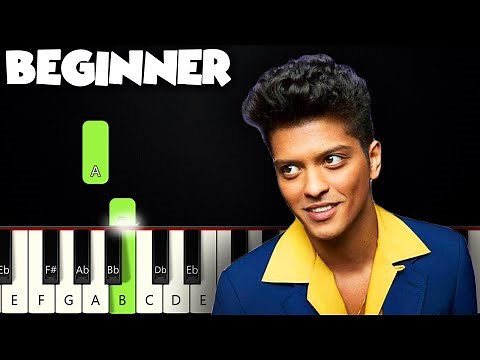 Count On Me - Bruno Mars | BEGINNER PIANO TUTORIAL + SHEET MUSIC by Betacustic