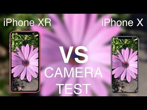 iPhone XR vs iPhone X CAMERA TEST!