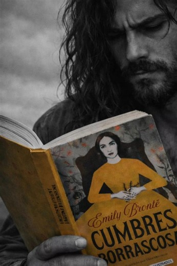 Silvia on Instagram: "Me lo encontré como se encuentran las herejías ; sin buscarlas . Greñas de pirata , barba de naufragio voluntario y esa altivez de quien no pide permiso ni para existir . Estaba sentado leyendo Cumbres borrascosas , como si Heathcliff le hubiese dejado el libro a medio conjuro . Mi corazón, traidor ilustrado, se disparó sin consultar a la razón . Siempre tuve debilidad por los hombres que leen tragedias como si fueran mapas. Le observé en silencio , con ese amor oscuro que 