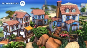 79K views · 667 reactions | I've created a charming, small Mexican neighborhood with three buildings on a single lot! VIDEO: https://youtu.be/jt81cB6mwjY ID: KateEmerald Lot: Mexican Village (No CC) #EAPartner #Ad #Werbung @TheSims | Kate Emerald | Facebook