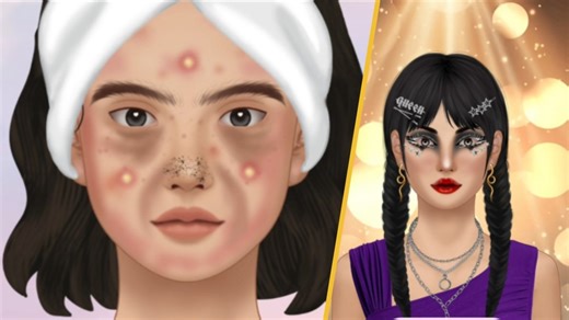 6.5K views · 22 reactions | Acne To Glamorous Queen ✨ | Satisfying Makeup & Glow Up Transformation #asmr #makeup #satisfying #facemakrup #transformation | Tunnig ASMR | Facebook