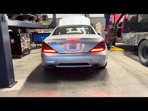 2011 Mercedes Benz SL550 Cold Start