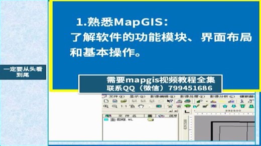 MapGIS基础视频教程-：测量工具的使用