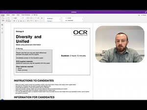 Biological Diversity and Unified 2022 Example/Predicted Paper Runthrough (OCR A Level Biology)