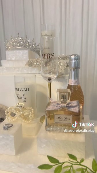 JASMIN • Our marble display used for a bridal setup, we’re INLOVE🤩 Book Now 2025 brides! @Jasmin Mitwali #bride #weddingtiktok #jewellerydisplay #bridalsetup #bridaldisplay #wedding#sydney #fyp #viral #viralvideo #tiara #ring #engagement #2025bride #sydney #katebkitab #engagement @BRIDAL DRESS HIRE@Bridal Favours