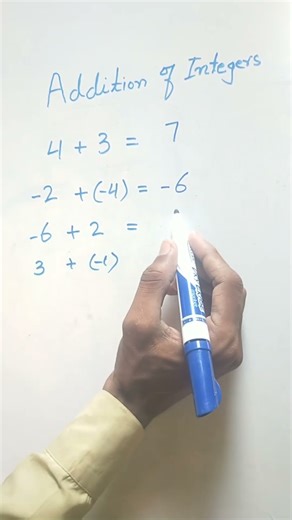 Addition Of Integers|| Integers Ko Add Kaise Kren?