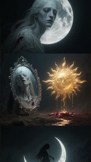 🔥 When the gods created the Sun… and the Moon was born