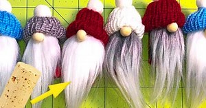 How To Make These DIY Wine Cork Gnomes In 7-Minutes