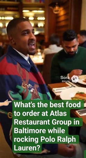 What's the BEST Food at Atlas Restaurant Group while wearing Polo Ralph Lauren? #SHORTS #BALTIMORE