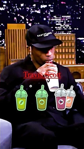 Travis Scott Guessing Every Jamba Juice Flavors 😳