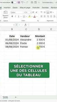 Créer un formulaire de saisie sur Excel !