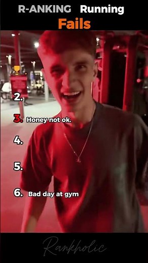 Ranking top 5 running fails.