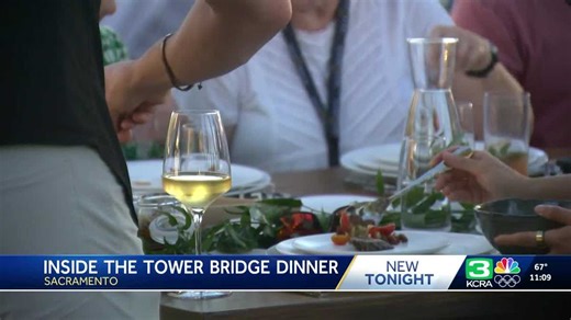12th Sacramento's Tower Bridge dinner celebrates local cuisine and culture
