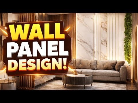 Latest 50+ Wall Panel Design Ideas for Modern Homes | Living Room & Bedroom