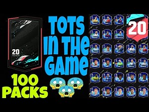 TOTS IN THE GAME!!! OPEN 100 SPECIAL PACKS IN PACYBITS 20
