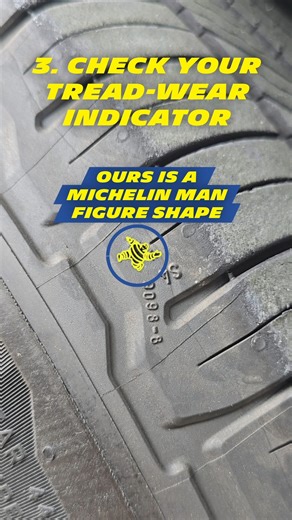 5.4K views · 37 reactions | Your tyres have secrets! From hidden wear indicators to the perfect pressure for a smooth ride—get the inside scoop on what keeps you rolling safely. #TyreTips #MICHELIN #JourneysWithMICHELIN #VehicleTips | Michelin | Facebook